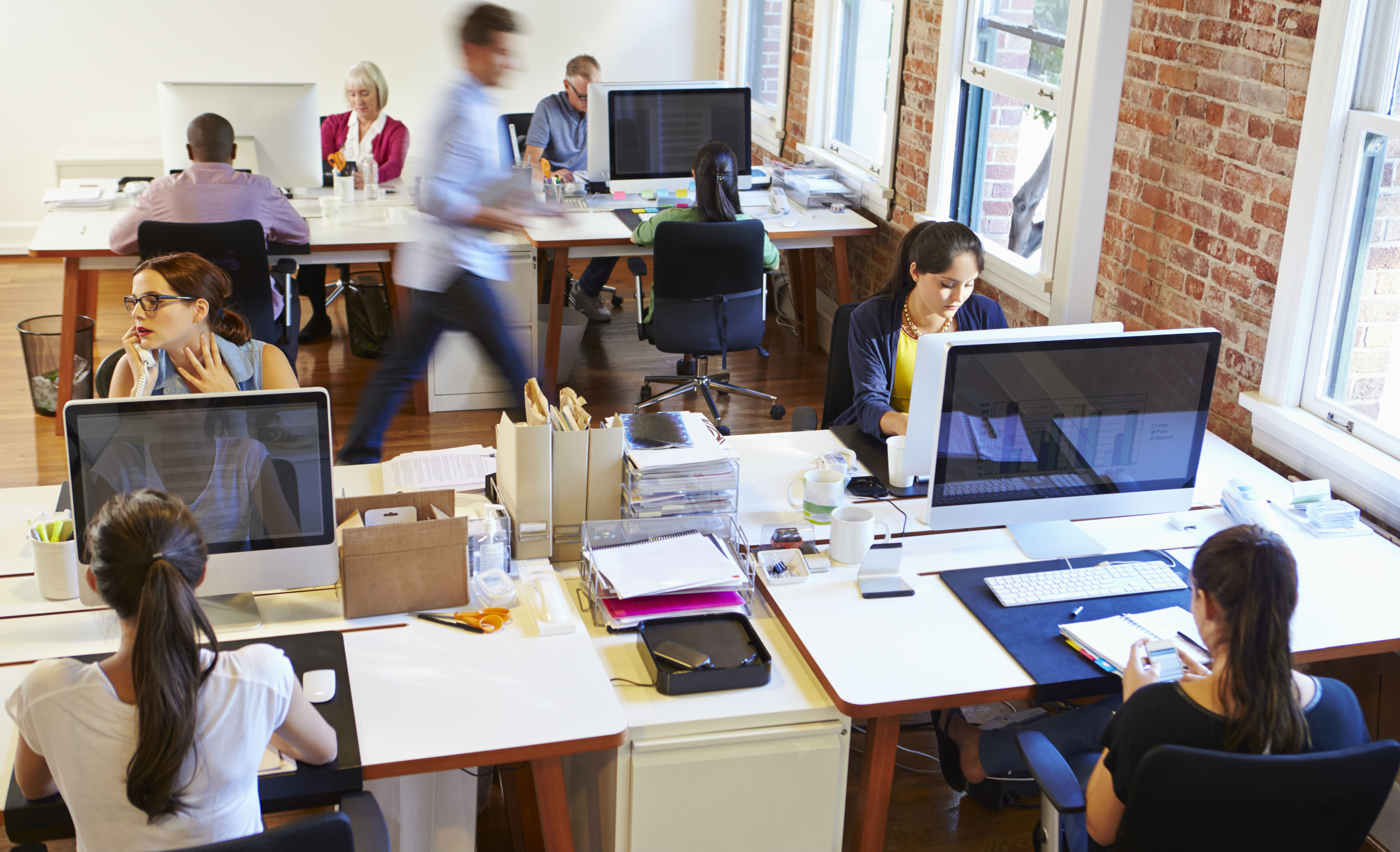 Kontorzonen arbejdsplads